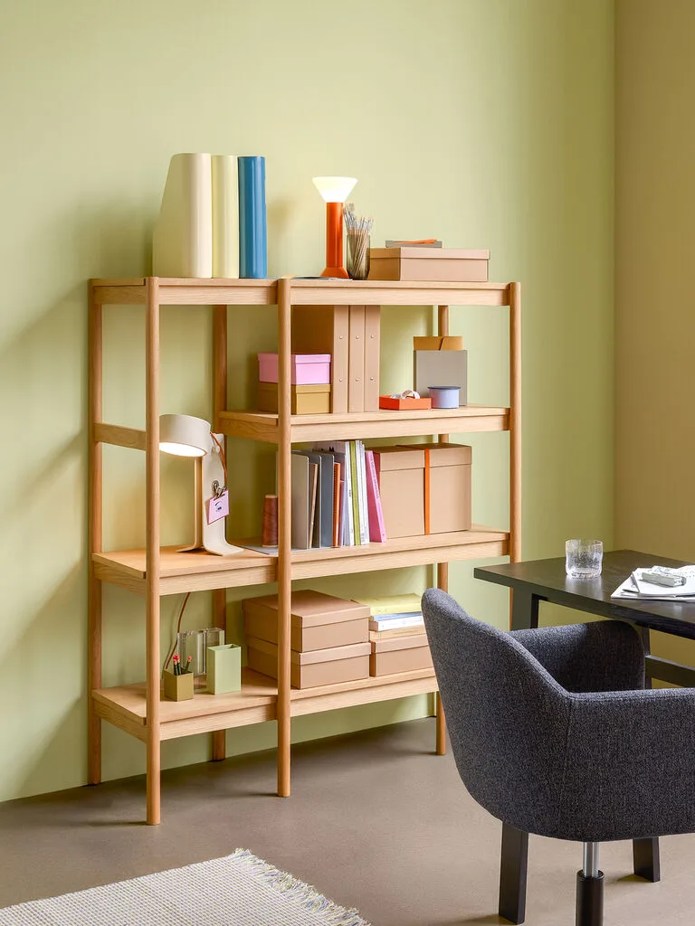 Seize Shelf Unit Natural by Hübsch – interior photo 2 of 3