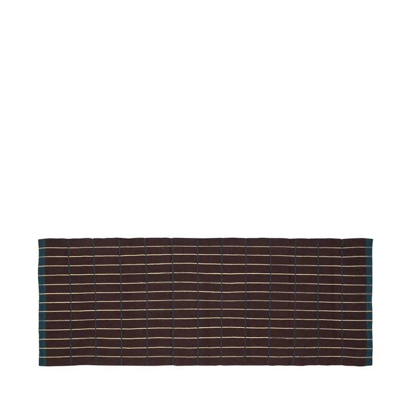 Cottage Runner Brown de Hübsch – photo du produit 4 sur 4