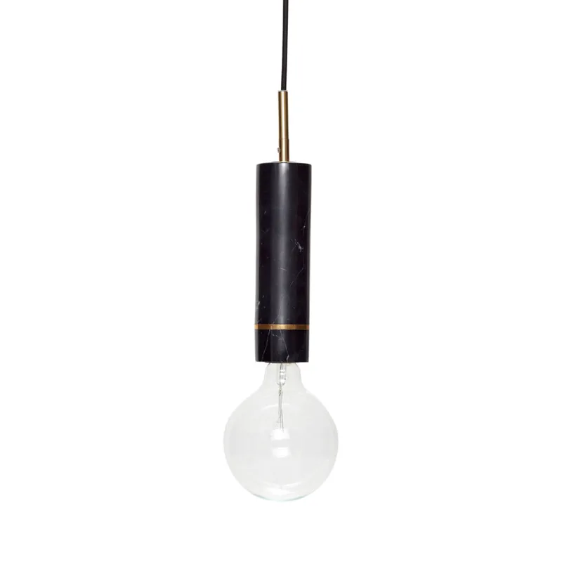 Elegant Pendant Black von Hübsch – Produktfoto