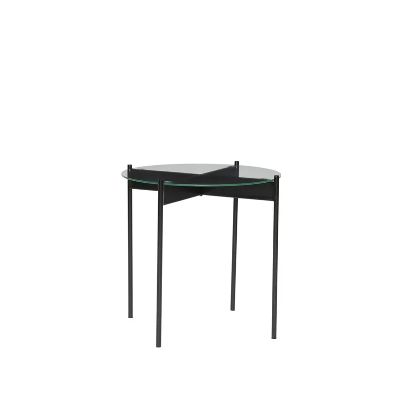 Beam Side Table Black by Hübsch – product photo