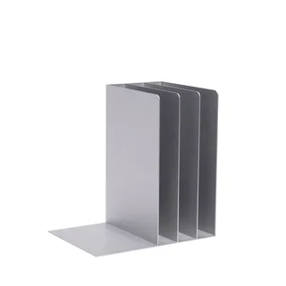 File Desk Organiser Grey von Hübsch – Produktfoto 2 von 2