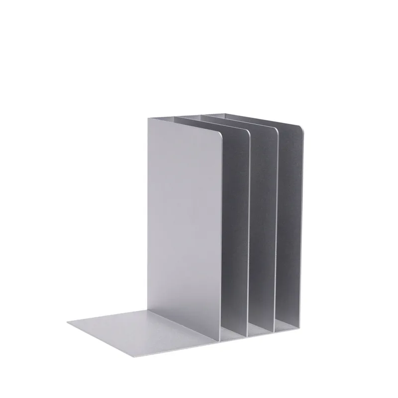 File Desk Organiser Grey von Hübsch – Produktfoto 2 von 2