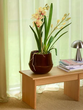 Vibe Pots Brown (set of 2) by Hübsch – interior photo 2 of 4