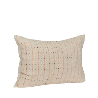 Rhythmic Cushion Beige/Orange/Black by Hübsch – product photo 5 of 5