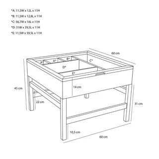 Glitz Coffee Table Natural by Hübsch – product photo 3 of 6