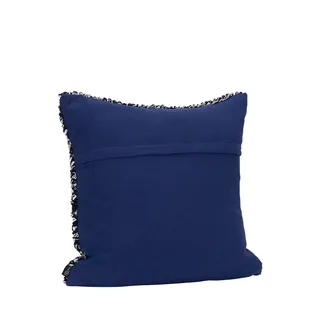 Blend Cushion Dark blue van Hübsch – productfoto 1 van 3