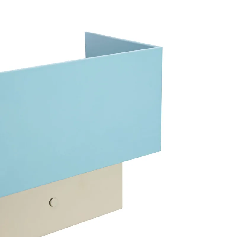 Arte Wall Lamp Blue/Sand by Hübsch – interior photo 1 of 4