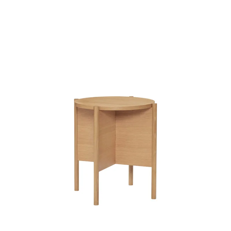 Heritage Side Table Natural van Hübsch – productfoto