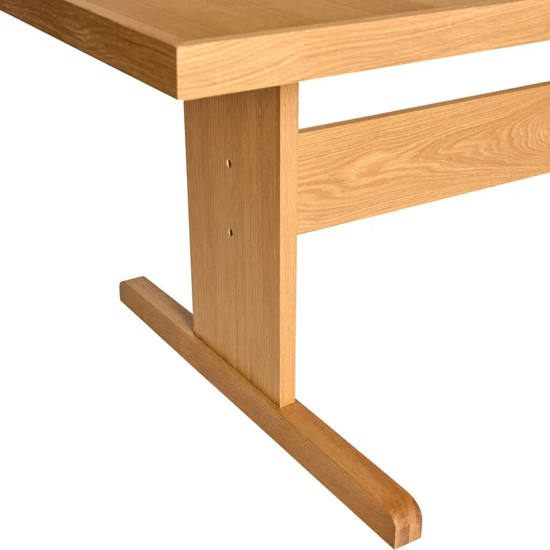 Skak Dining Table Natural by Hübsch – interior photo 2 of 5