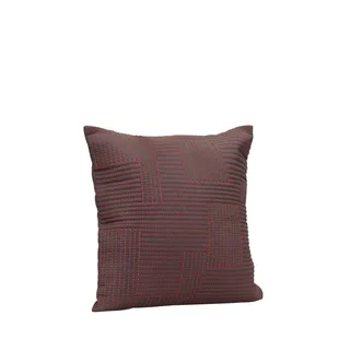 Floy Cushion Brown/Red van Hübsch – productfoto 4 van 4