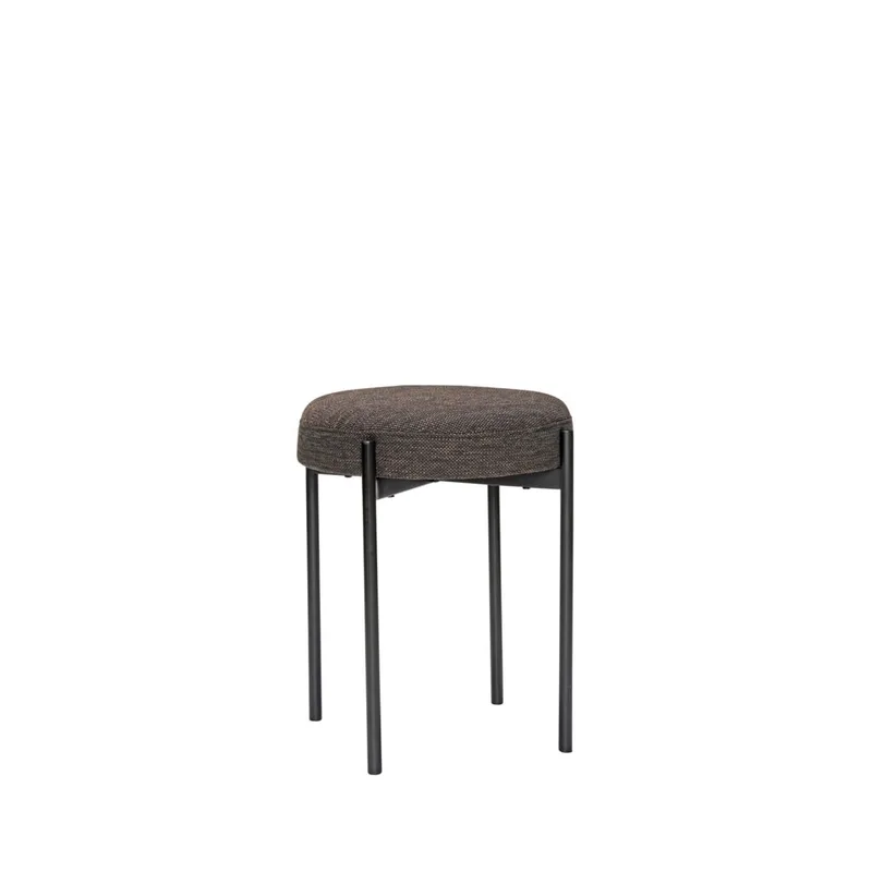 Silo Stool Black by Hübsch – product photo