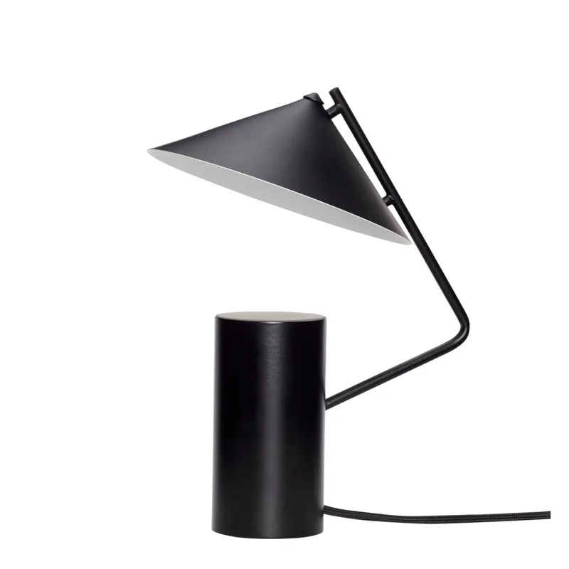 Sen Table Lamp Black von Hübsch – Produktfoto