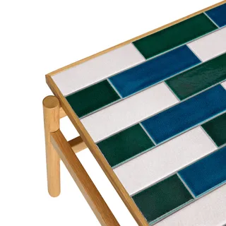 Motif Coffee Table Multicolour by Hübsch – interior photo 1 of 4