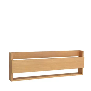 Gap Magazine Holder Natural by Hübsch – product photo 2 of 2