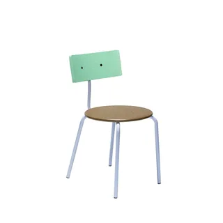 Koi Dining Chair Brown/Green/Purple by Hübsch – product photo 10 of 10