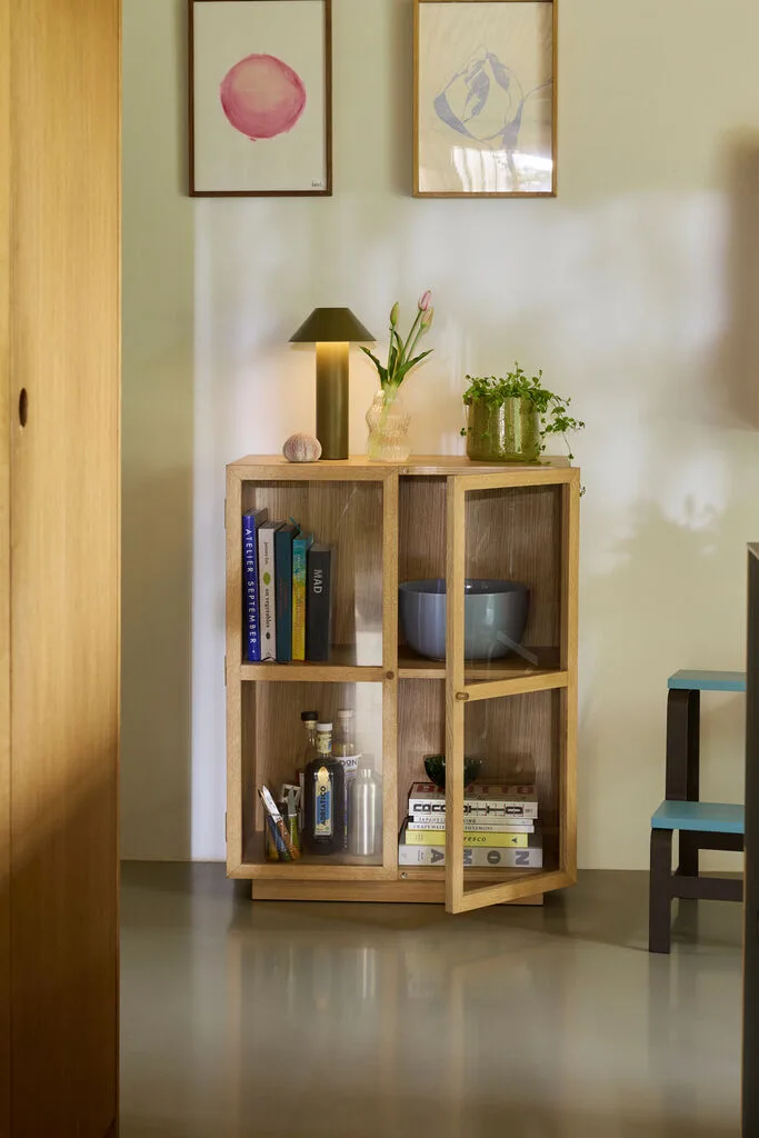 Mae Display Cabinet Natural by Hübsch – interior photo 4 of 5