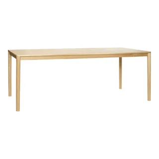 Ground Dining Table Square Natural by Hübsch – product photo 4 of 4