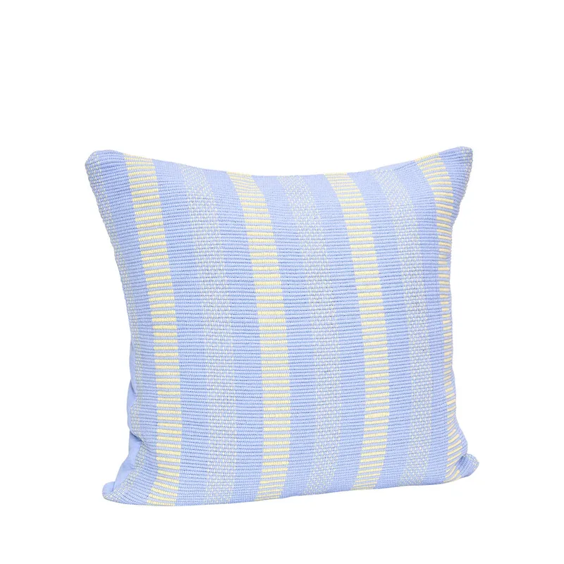 Morph Cushion Light blue by Hübsch – product photo 4 of 4