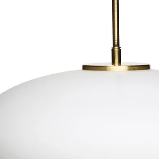 Muse Pendant Ellipse White by Hübsch – product photo 1 of 8