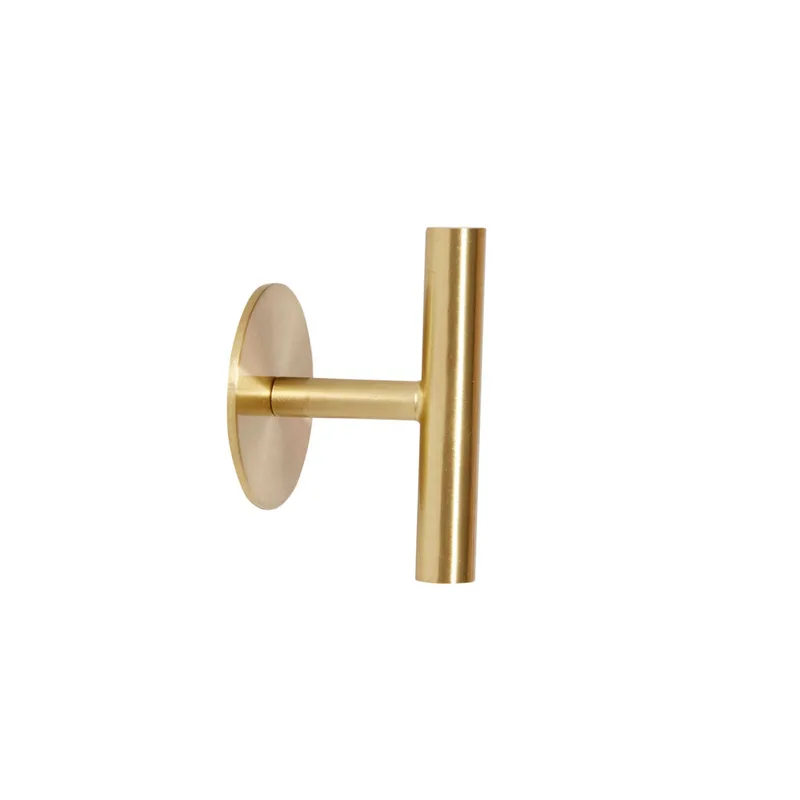 Rest Hook Brass by Hübsch – product photo