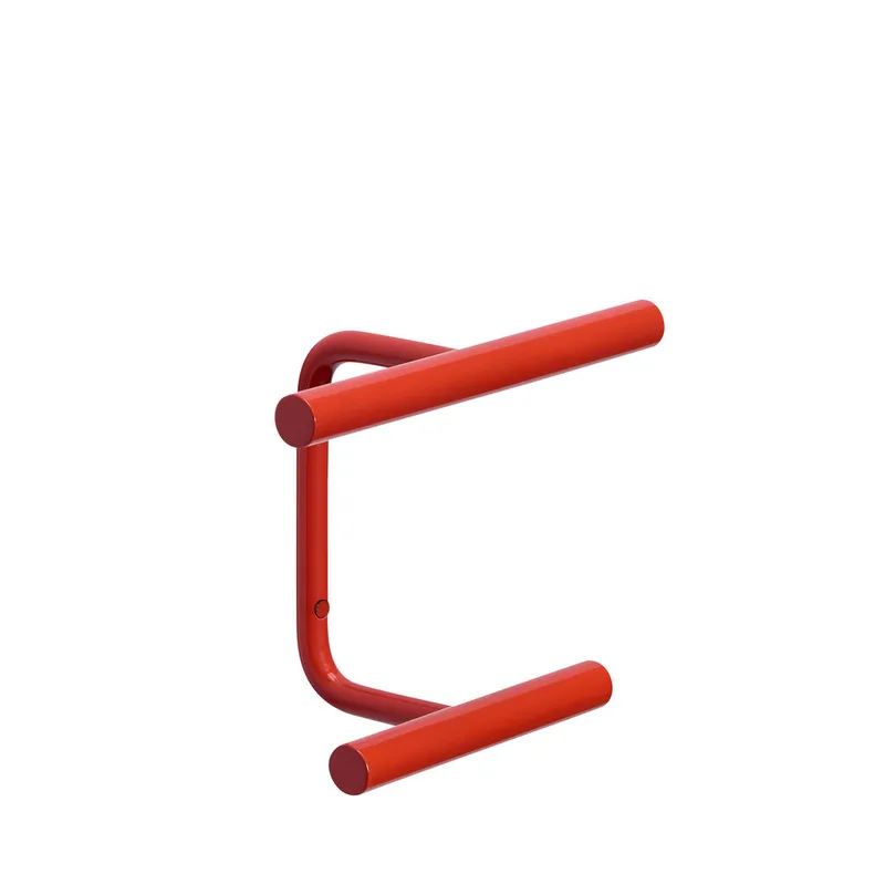 Flip Coatrack Red by Hübsch – product photo 3 of 3