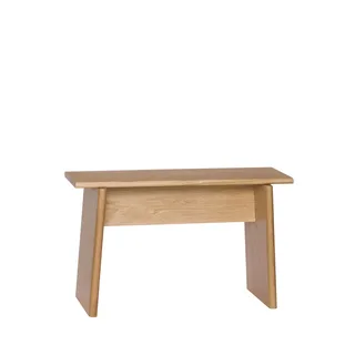 Baenk Stool Oak by Hübsch – product photo 4 of 4