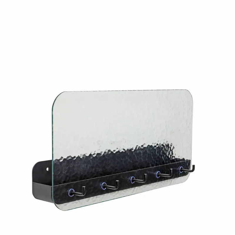 Shack Magazine Holder Black de Hübsch – photo du produit