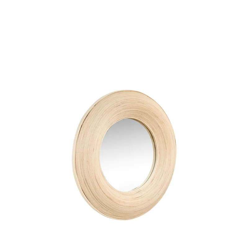 Blush Mirror Natural von Hübsch – Produktfoto