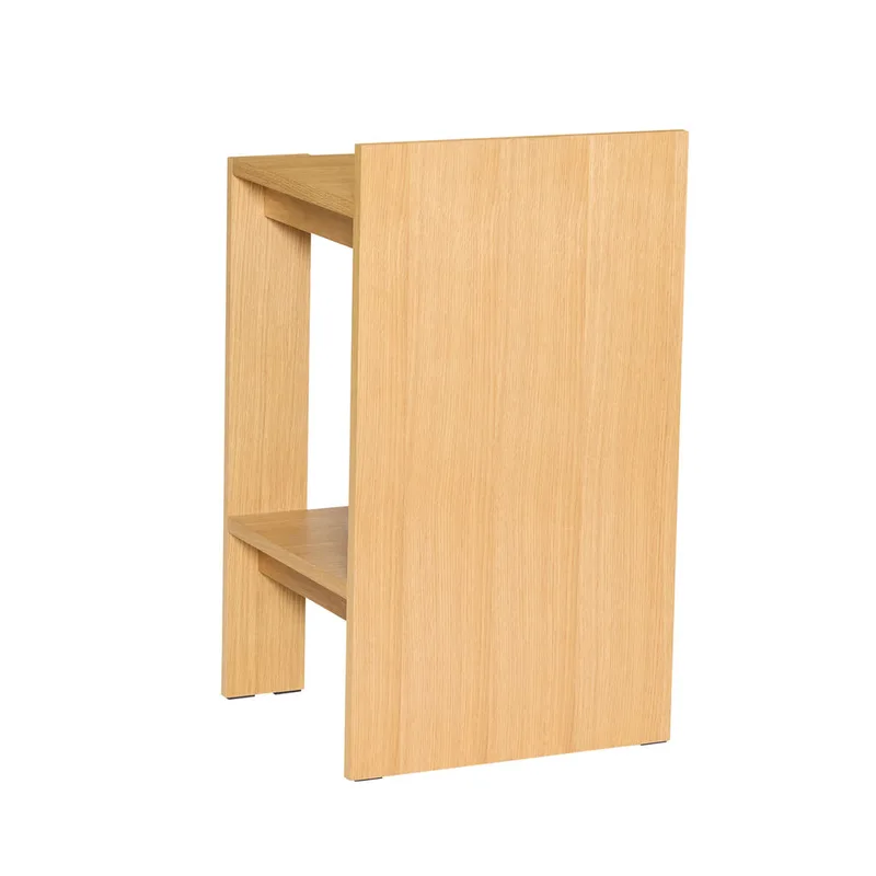 Merge Bedside Table Natural by Hübsch – product photo 2 of 7