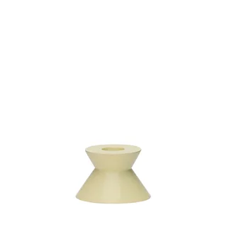 Two Candleholder Yellow de Hübsch – photo du produit 4 sur 4