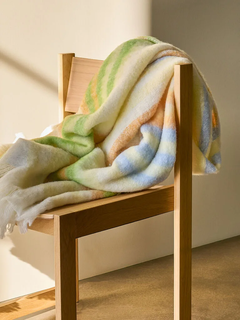 Loom Plaid Yellow van Hübsch – sfeerfoto 1 van 3