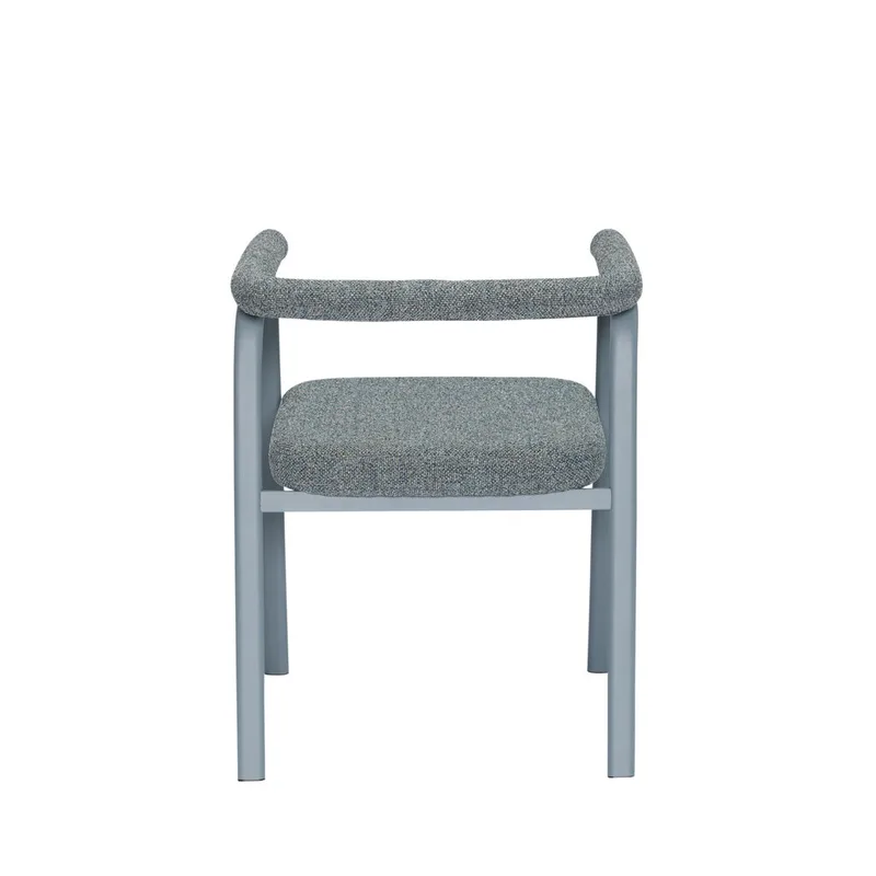 Ecto Dining Chair Grey by Hübsch – product photo 4 of 8