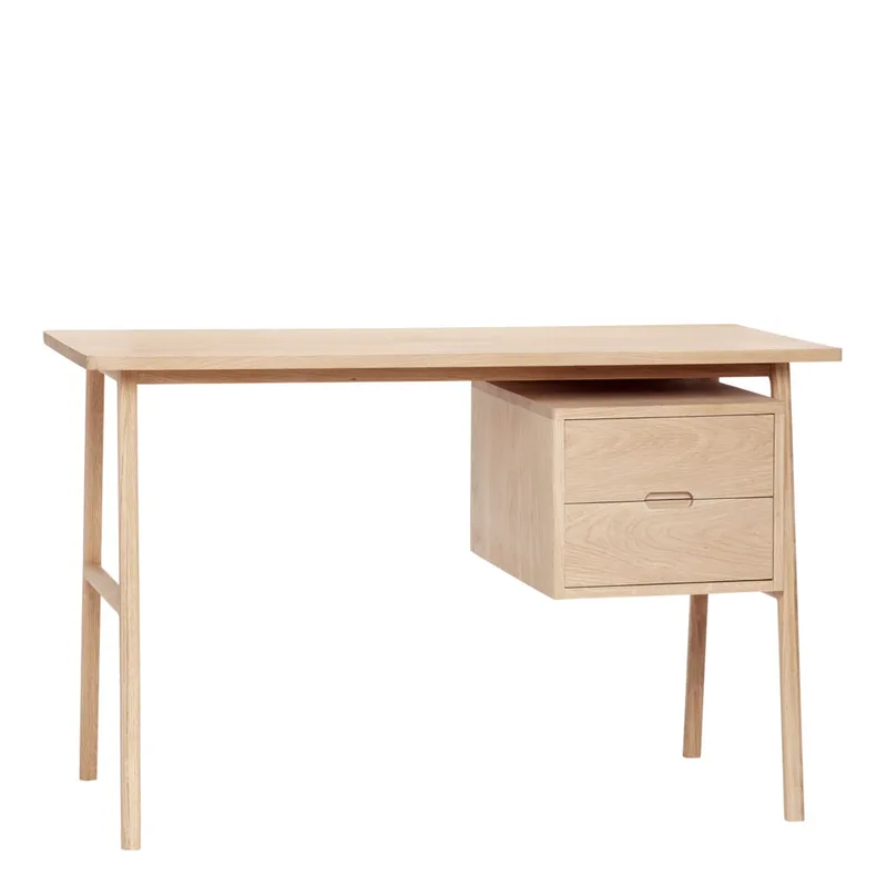 Architect Desk Natural van Hübsch – productfoto