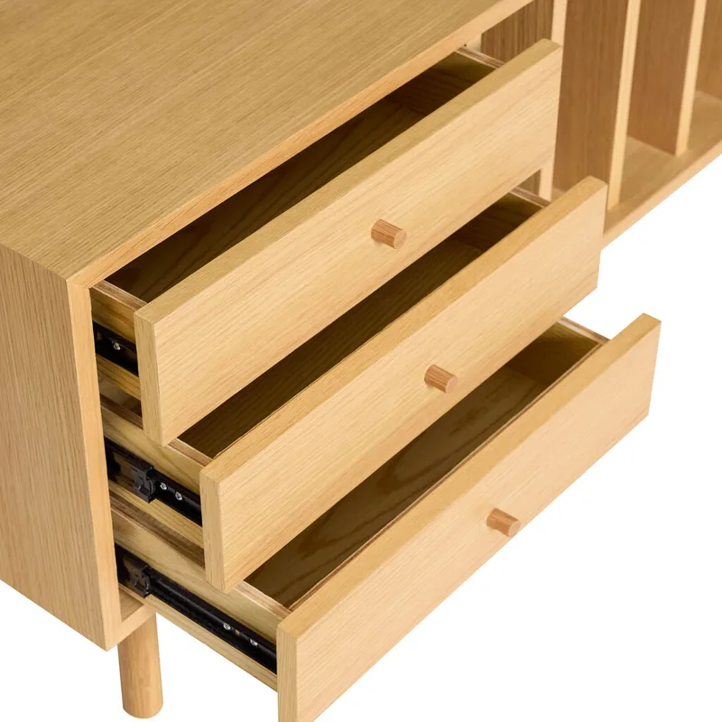 Nobby Sideboard Natural van Hübsch – sfeerfoto 1 van 5