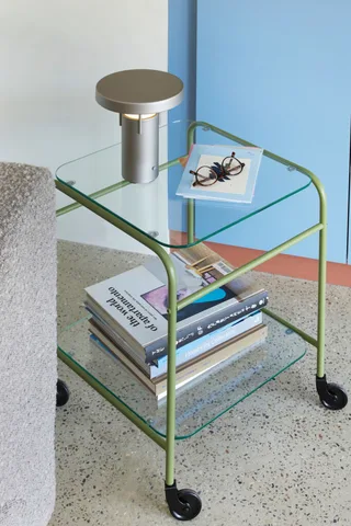 Zephyr Trolley Green by Hübsch – interior photo 5 of 6