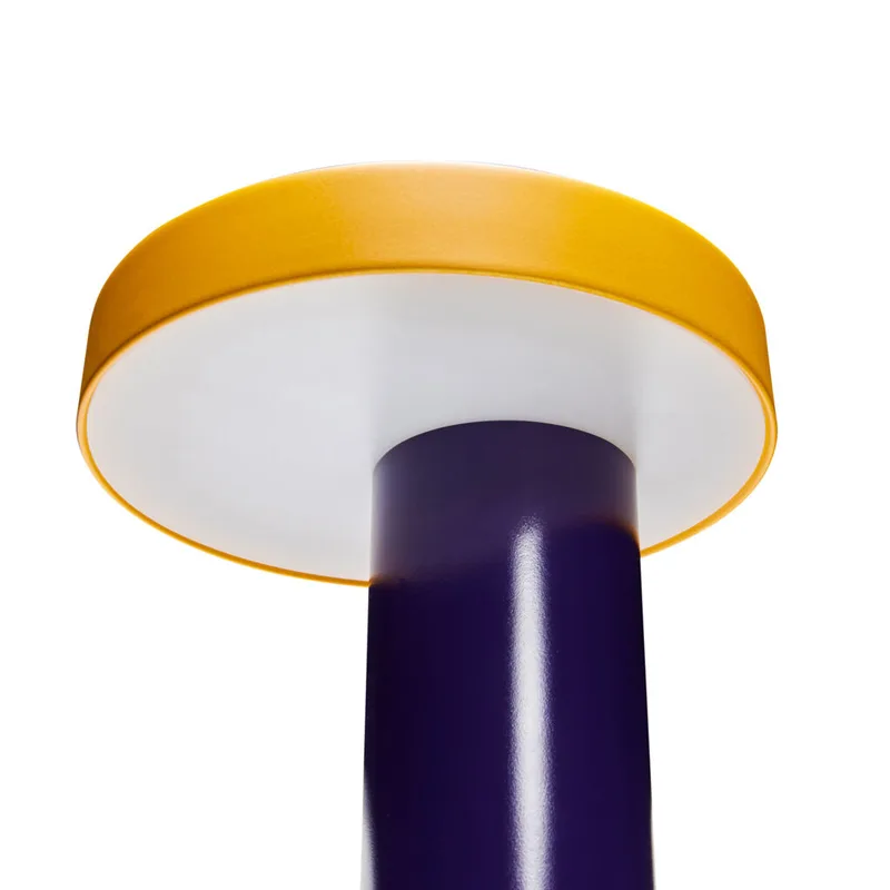 Magic Table Lamp Purple/Yellow by Hübsch – product photo 1 of 7