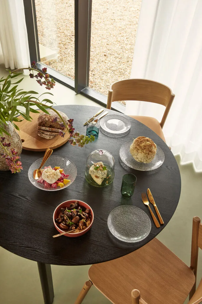 Fuyu Plate Large Textured by Hübsch – interior photo 1 of 2