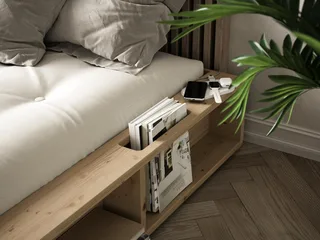 ZIGGY BED CLEAR LACQUERED 140 X 200 by Karup Design – interior photo 6 of 9