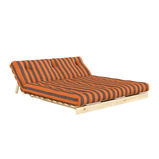 ROOTS RAW 160 X 200 W. ROOTS MATTRESS ORANGE-BROWN van Karup Design – productfoto 2 van 11