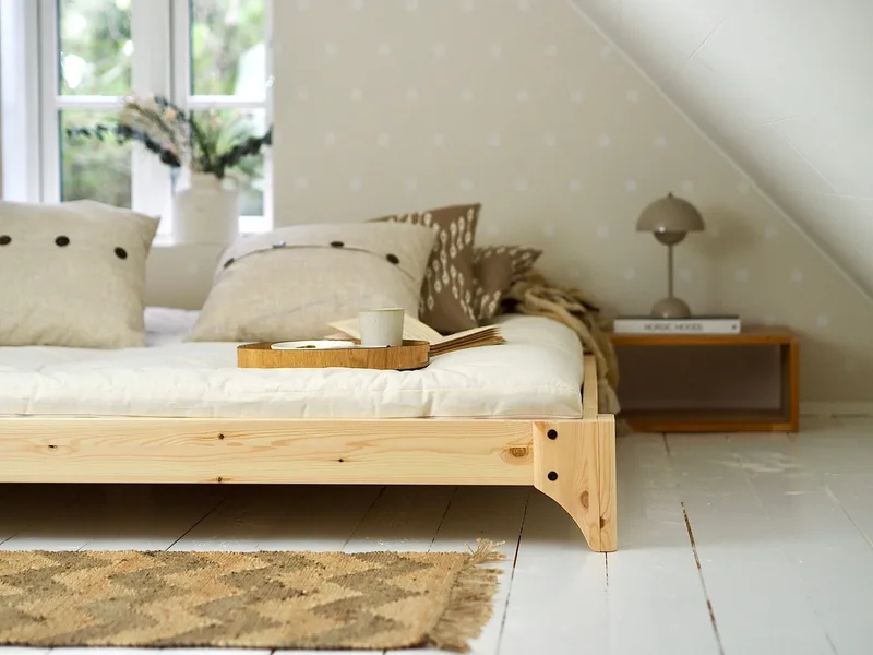ELAN BED CLEAR LACQUERED 140 X 200 by Karup Design – interior photo 3 of 11