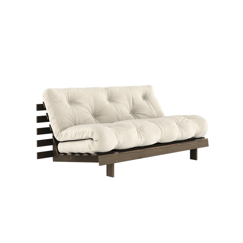 ROOTS CAROB BROWN 160 X 200 W. ROOTS MATTRESS LINEN van Karup Design – productfoto 9 van 9