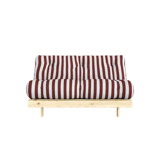 ROOTS RAW 140 X 200 W. ROOTS MATTRESS BURGUNDY-LIGHT BLUE by Karup Design – product photo 10 of 11