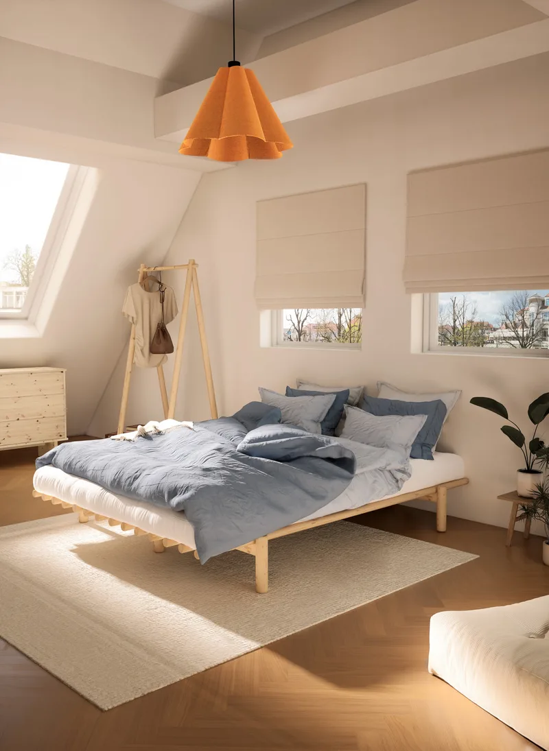 PACE BED CLEAR LACQUERED 140 X 200 by Karup Design – interior photo 5 of 9