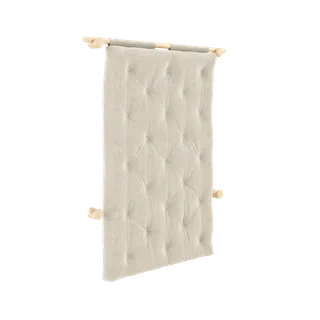 HOOKED RAW 135 X 200 W. BRAVO MATTRESS IVORY by Karup Design – product photo 6 of 18