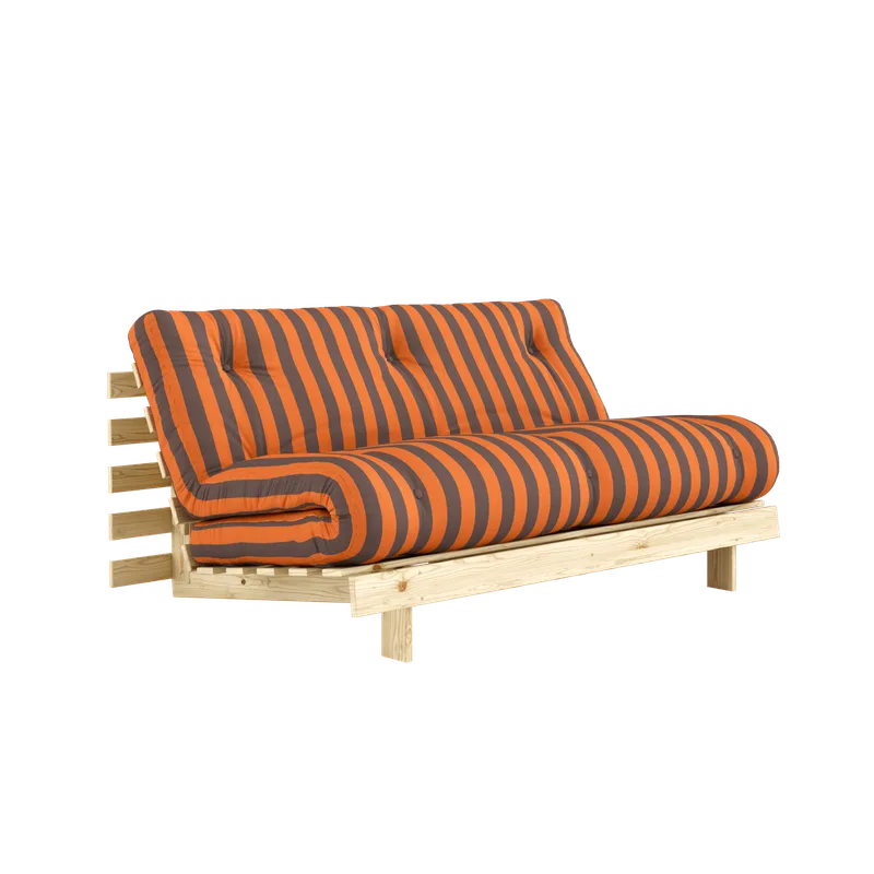 ROOTS RAW 160 X 200 W. ROOTS MATTRESS ORANGE-BROWN van Karup Design – productfoto 11 van 11