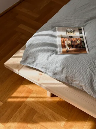 JAPAN BED RAW 140 X 200 de Karup Design – photo d’ambiance 5 sur 13