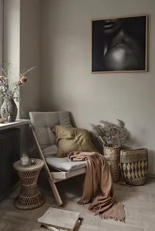 BOOGIE RAW BEECH W. BOOGIE MATTRESS BEACH BLUE van Karup Design – sfeerfoto 11 van 12