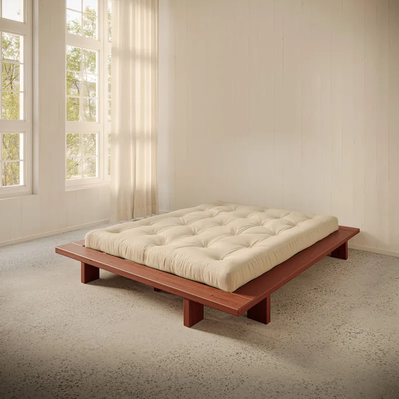 JAPAN BED TERRA RED 180 X 200 by Karup Design – interior photo 2 of 4