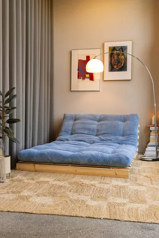 ROOTS RAW 140 X 200 W. ROOTS MATTRESS HAZY BLUE by Karup Design – interior photo 11 of 17