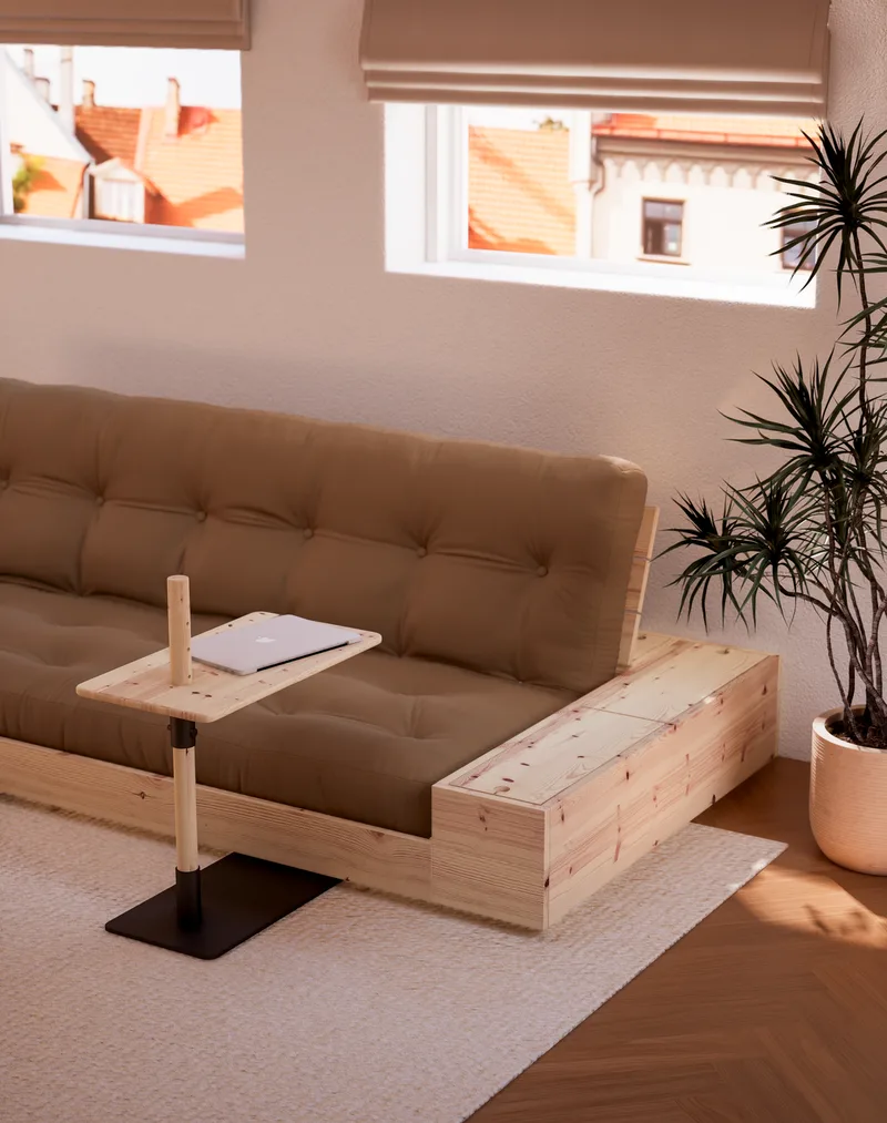 ADJUST TABLE CLEAR LACQUERED by Karup Design – interior photo 4 of 9